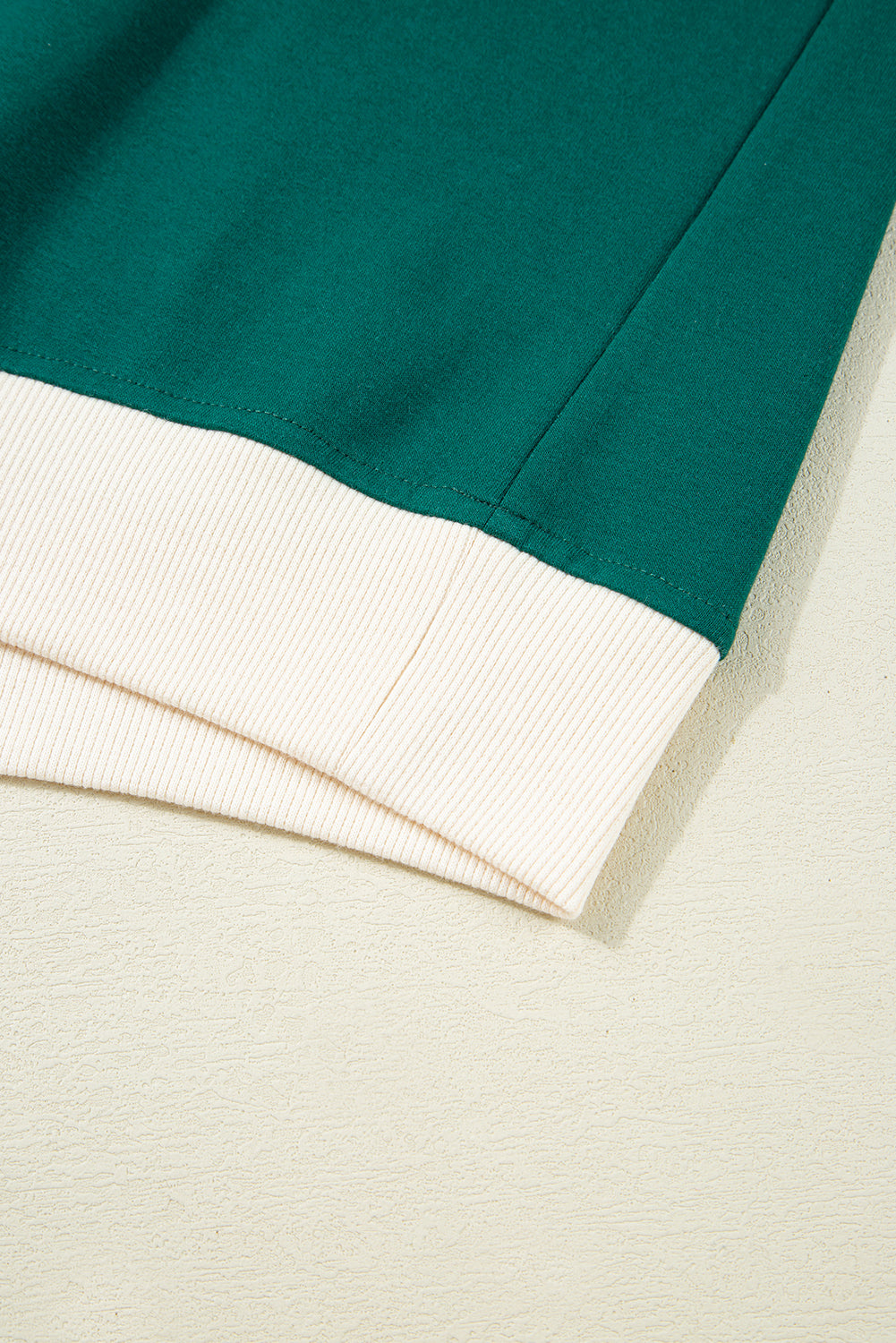 Turquoise Plus Size Contrast Trim T Shirt and Skort Two Piece Set