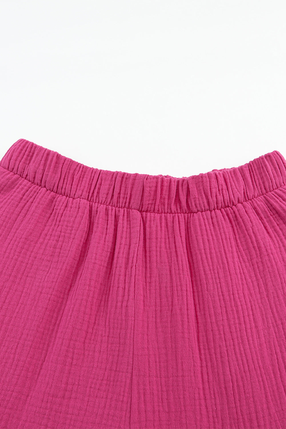 Rose Ruffle High Waist Flared Pants