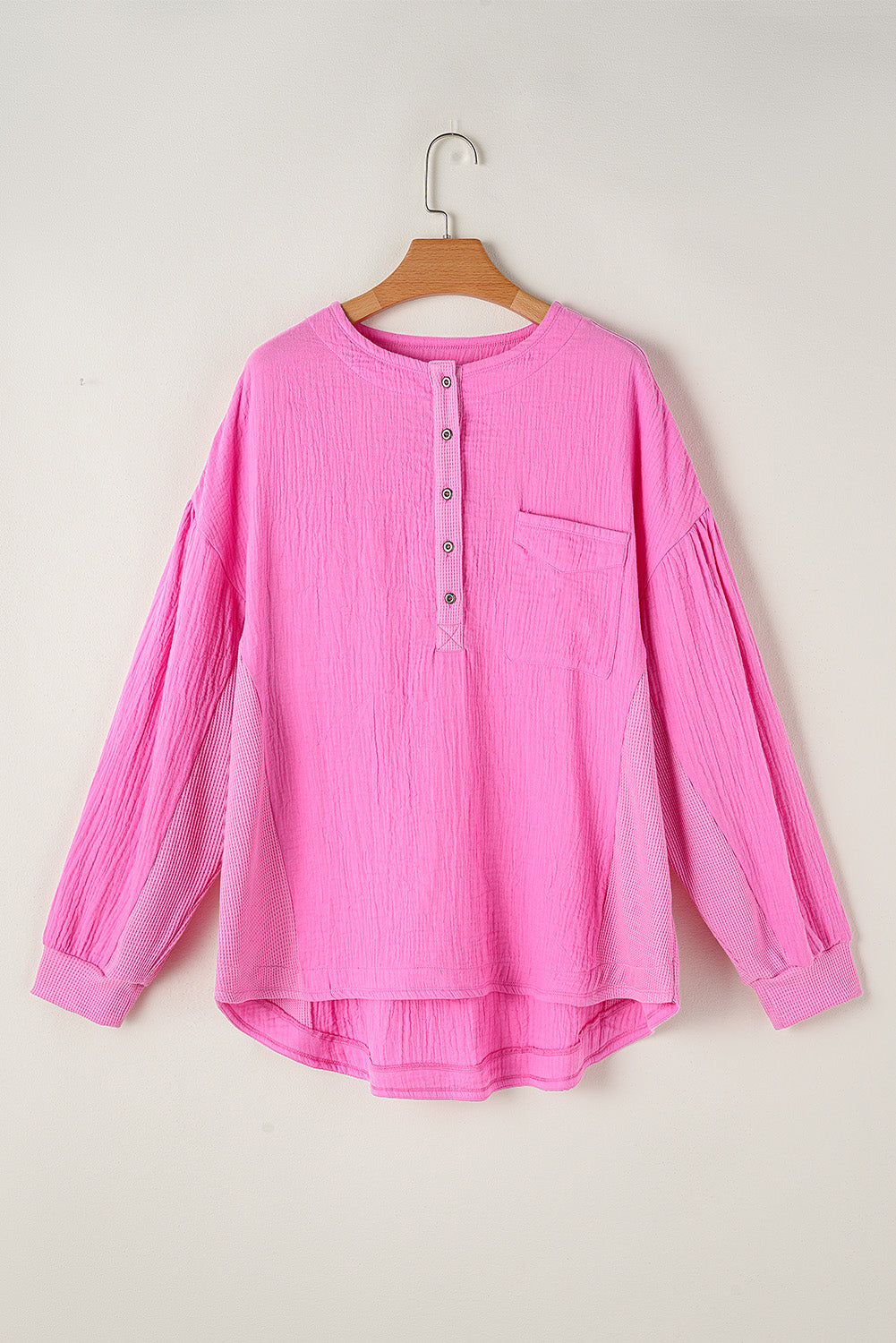 Pink Henley